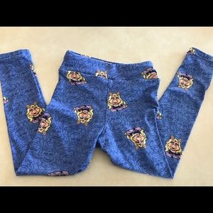 Lularoe kids Disney Miss Piggy leggings